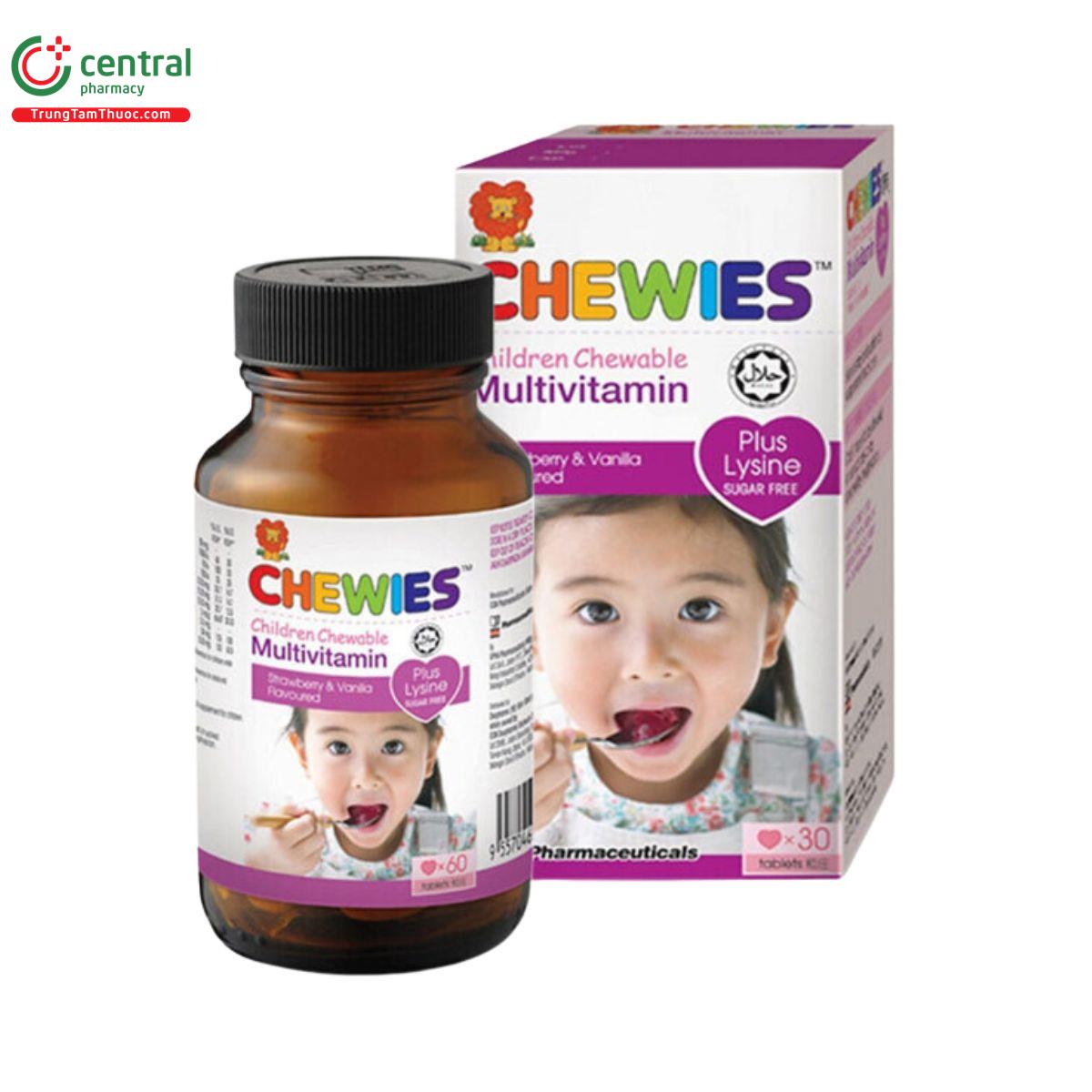 chewies multivitamin plus lysine 1 I3405