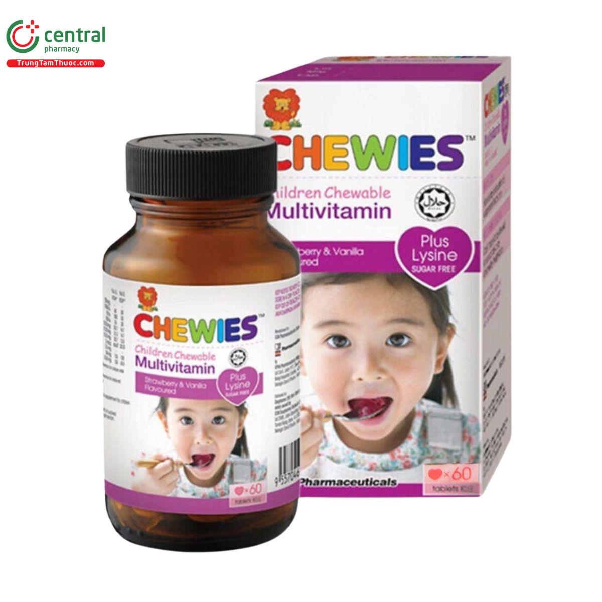 chewies multivitamin plus lysine 1 L4163