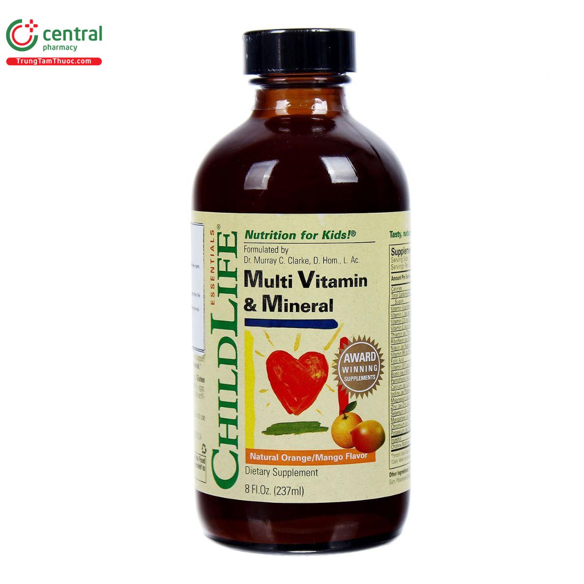 childlife multi vitamin mineral 5 I3036