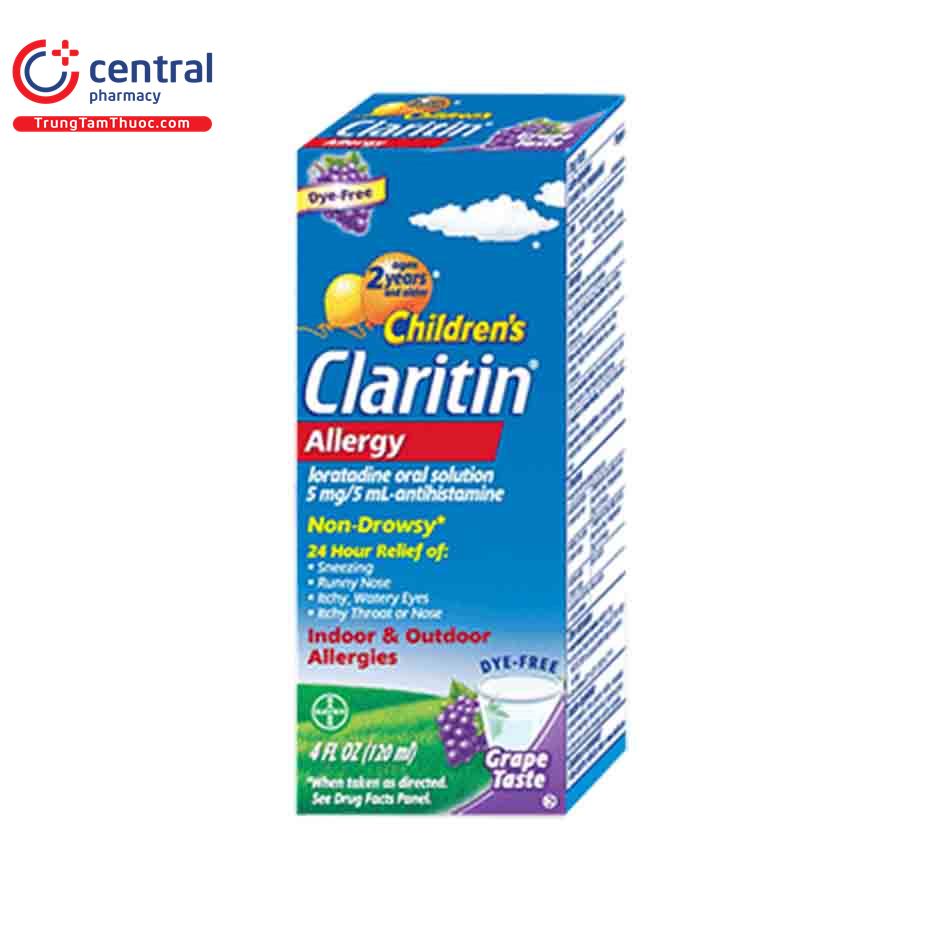 childrens claritin allergy 60ml 3 G2122