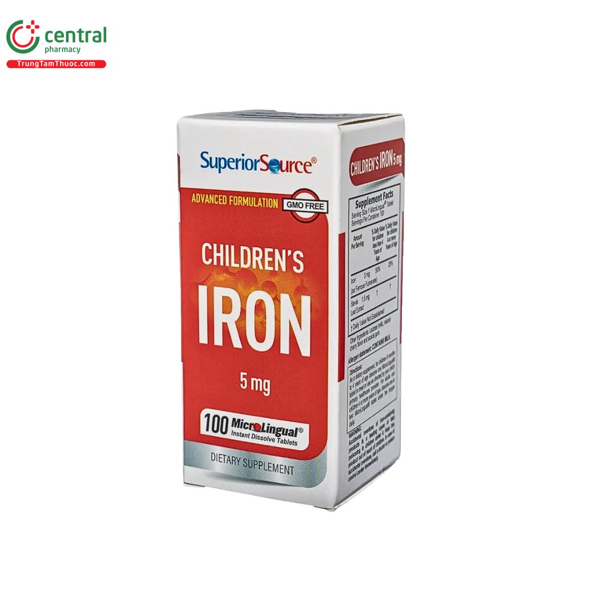 childrens iron 5mg 2 B0346