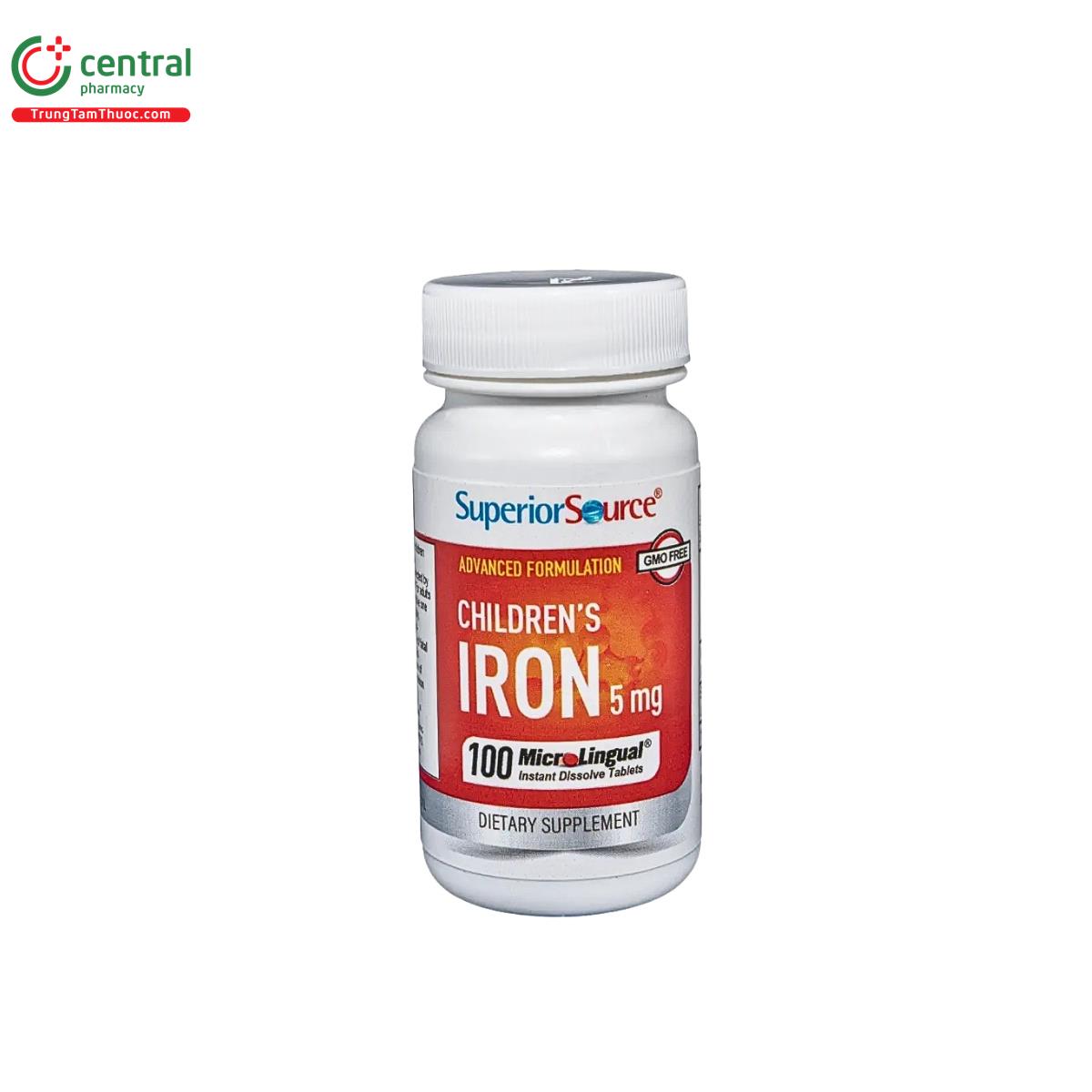 childrens iron 5mg 3 U8257