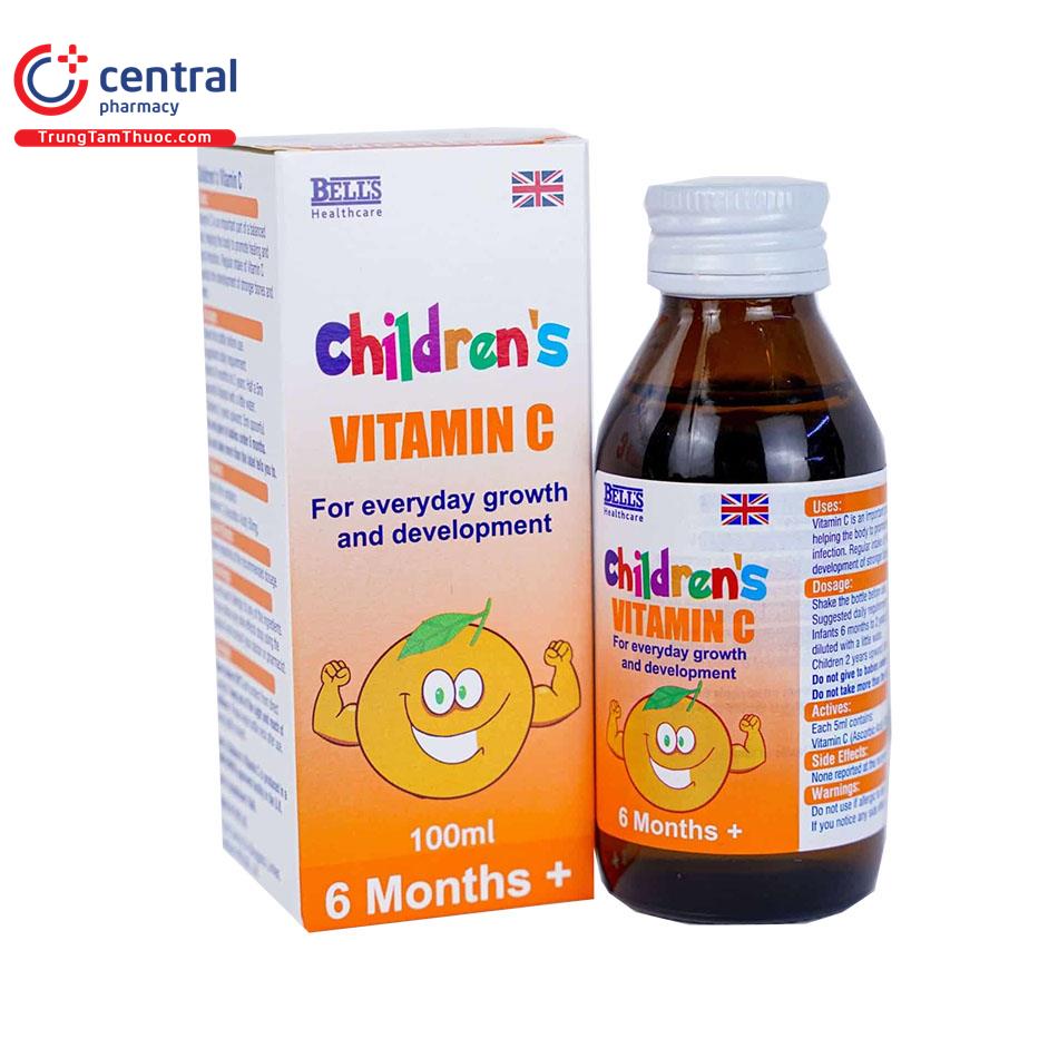 [CHÍNH HÃNG] Thuốc Children's Vitamin C Bells Healthcare cao đề kháng