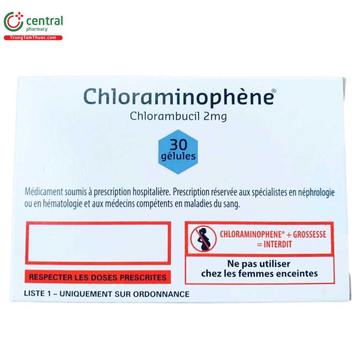 chloraminophene 2mg 3 B0103