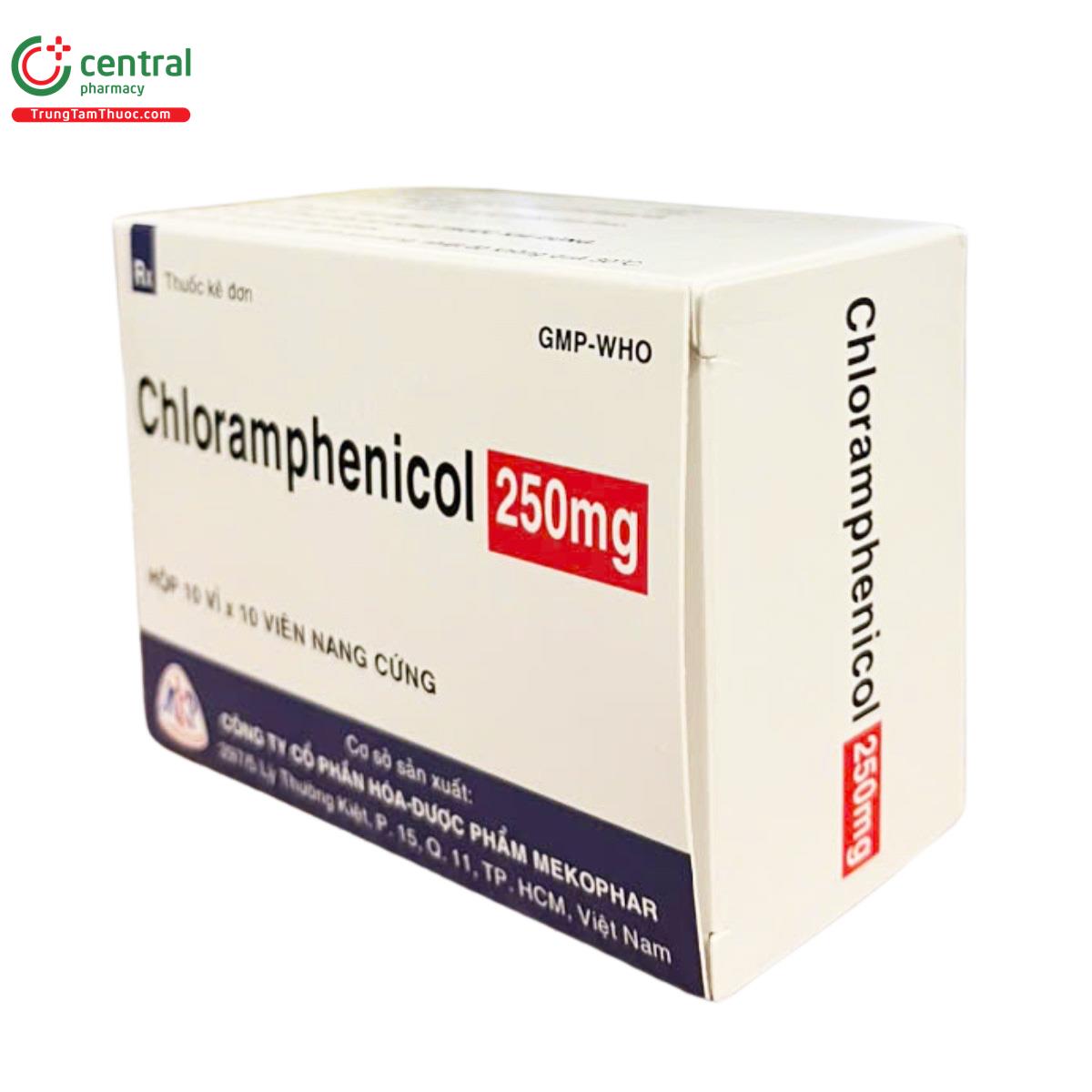 chloramphenicol 250mg mekophar 8 D1721