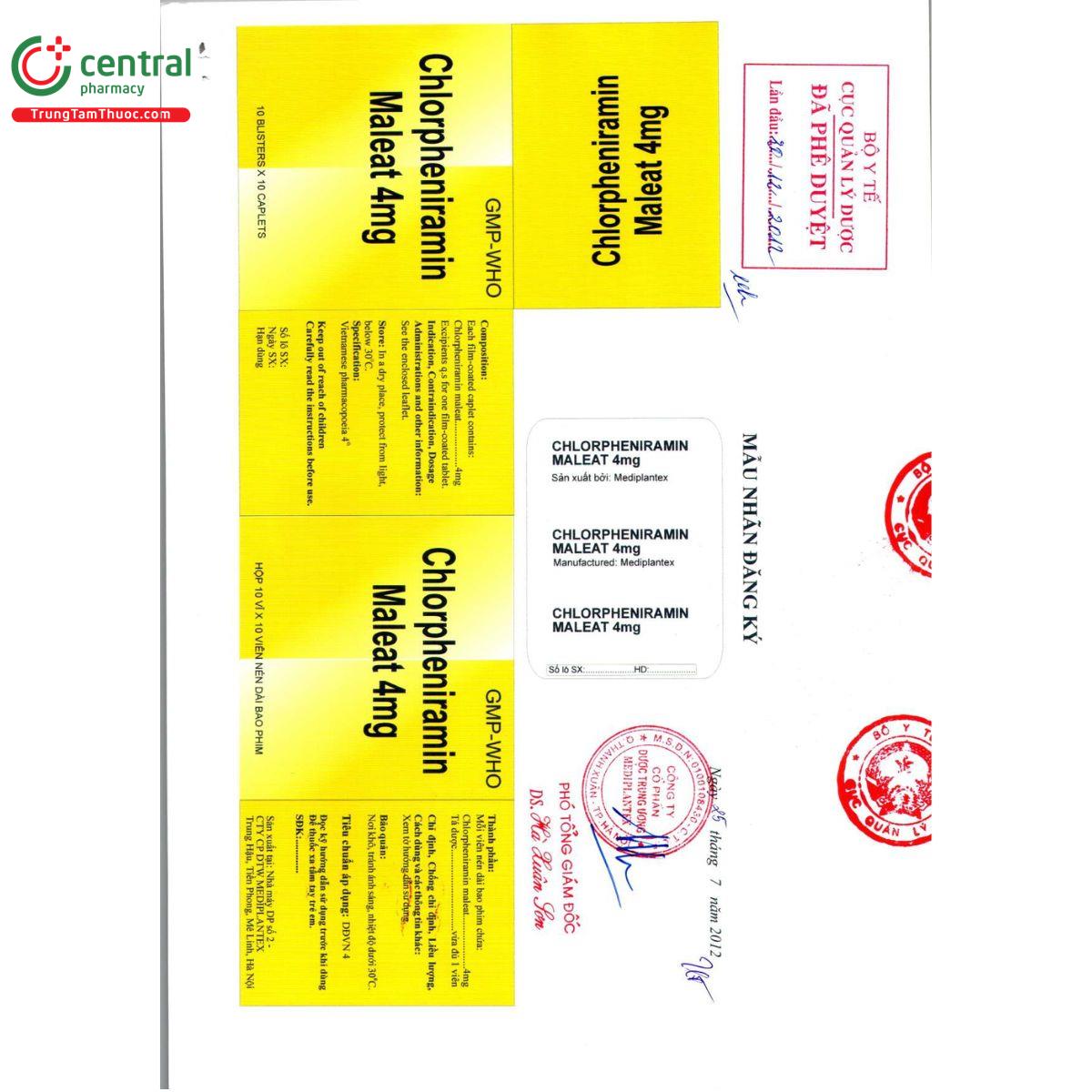 chlorpheniramin maleat 4mg mediplantex O6348 chlorpheniramin maleat 4mg mediplantex O6348