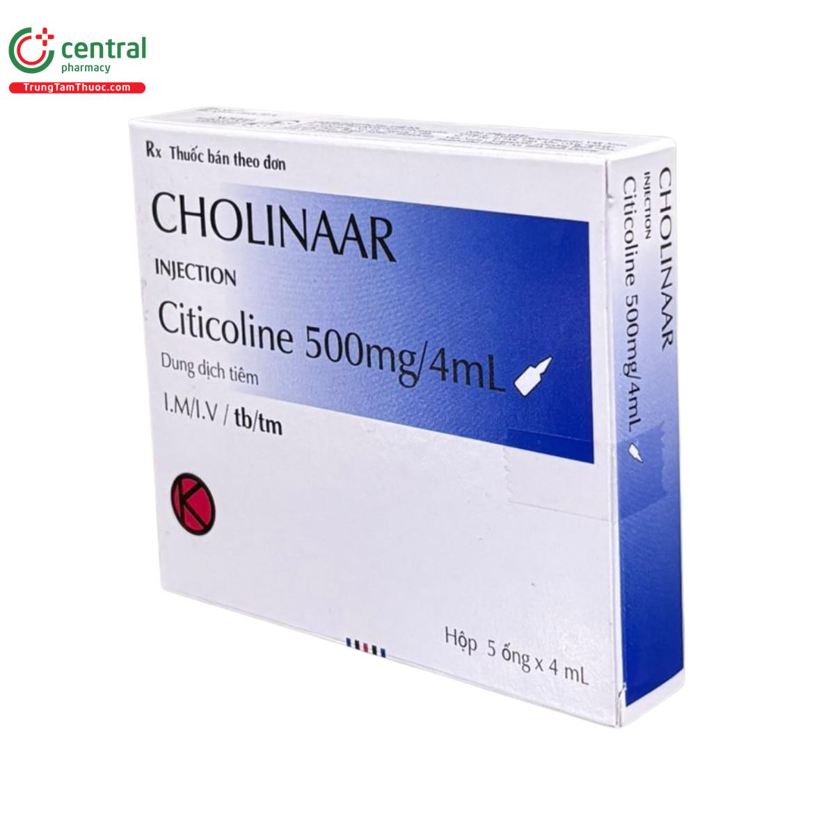cholinaar 500mg 4ml 2 J3421 cholinaar 500mg 4ml 2 J3421