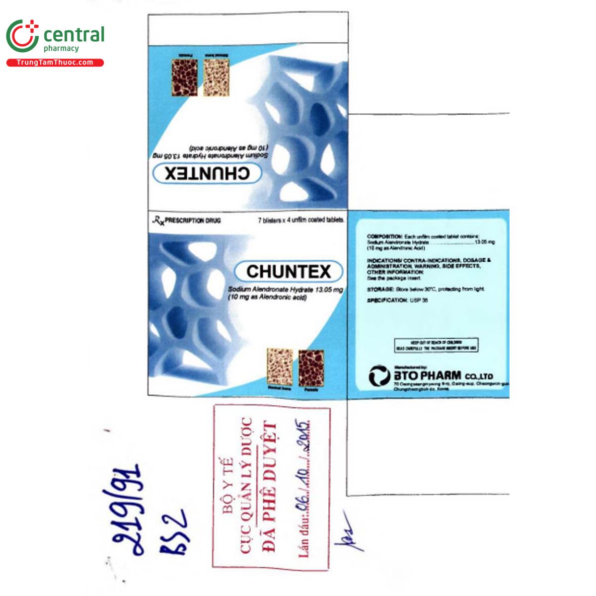 chuntex 10mg 3 U8480 chuntex 10mg 3 U8480