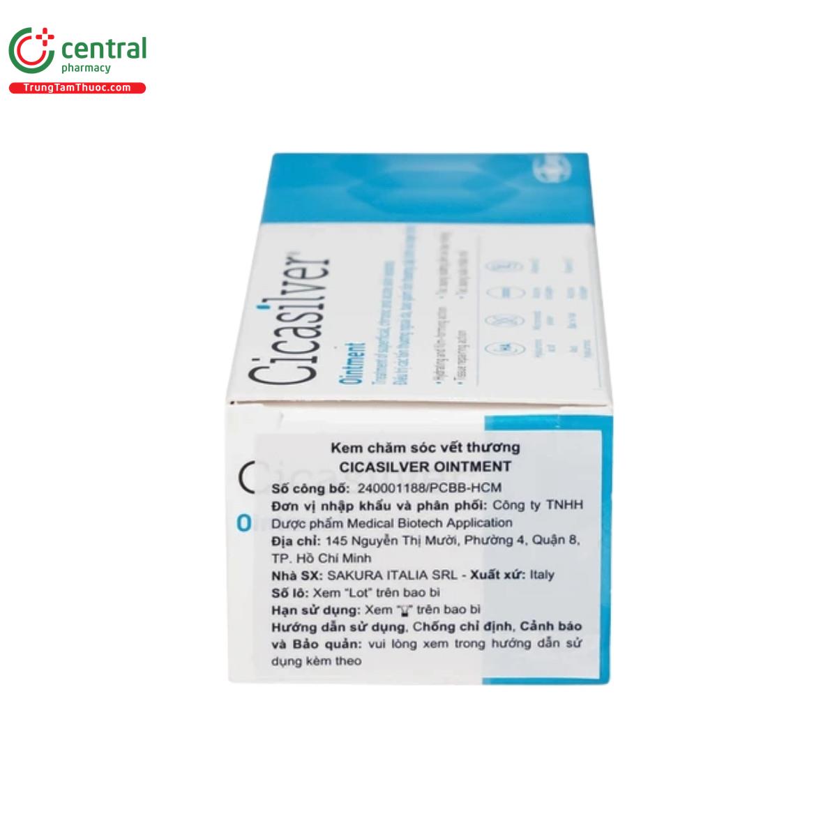 cicasilver ointment 8 H2731