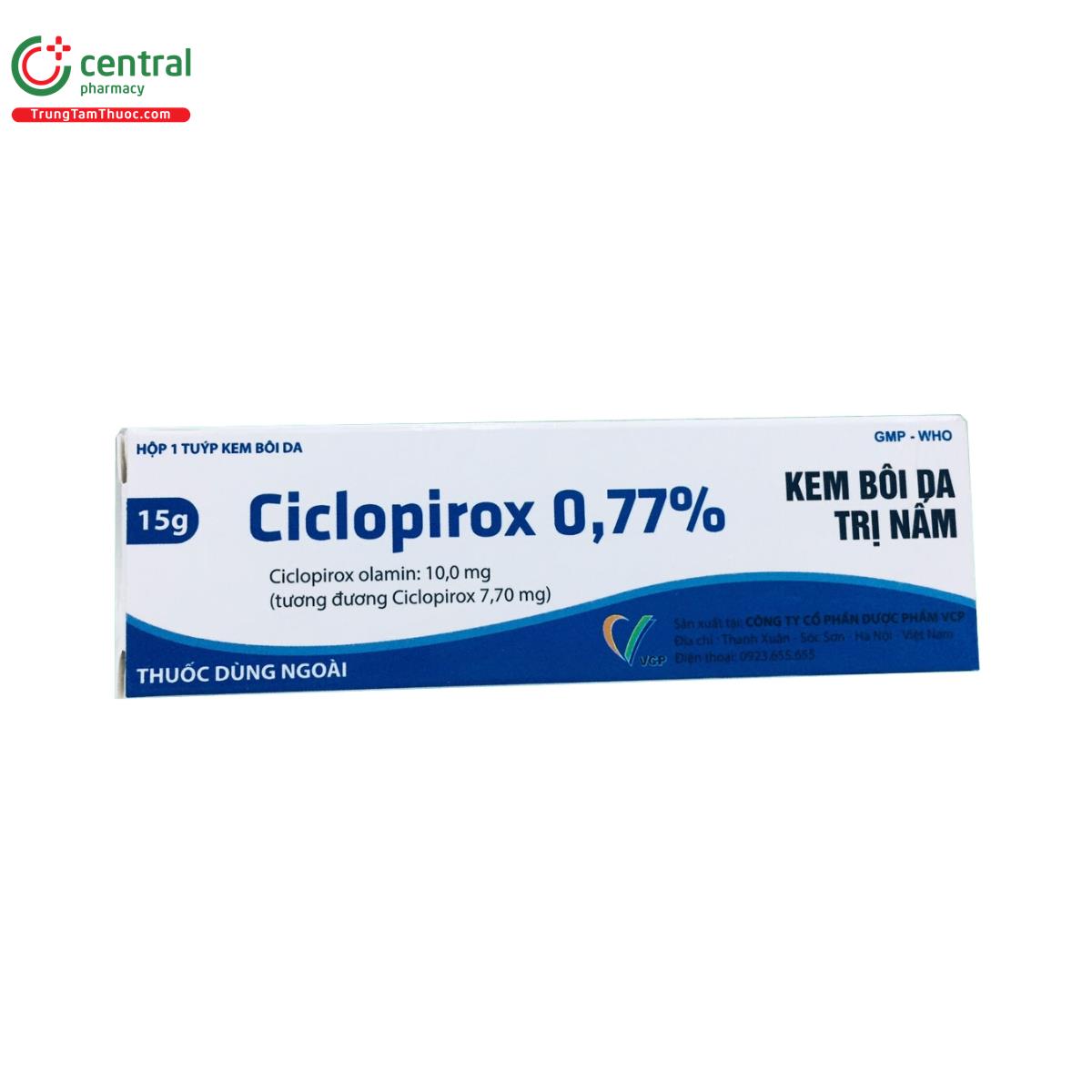 ciclopirox 077 vcp 2 I3260