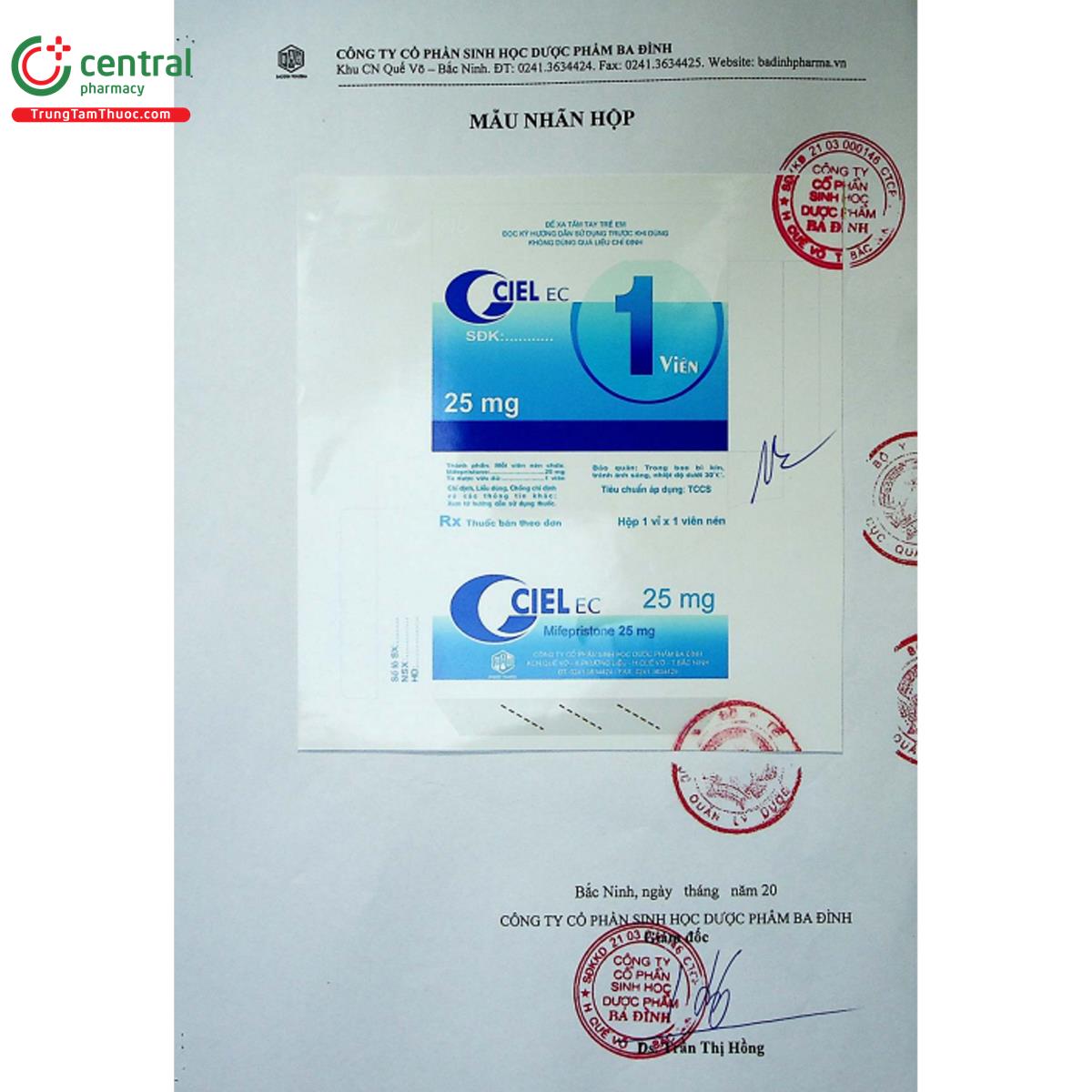 ciel ec 25mg 4 A0574 ciel ec 25mg 4 A0574