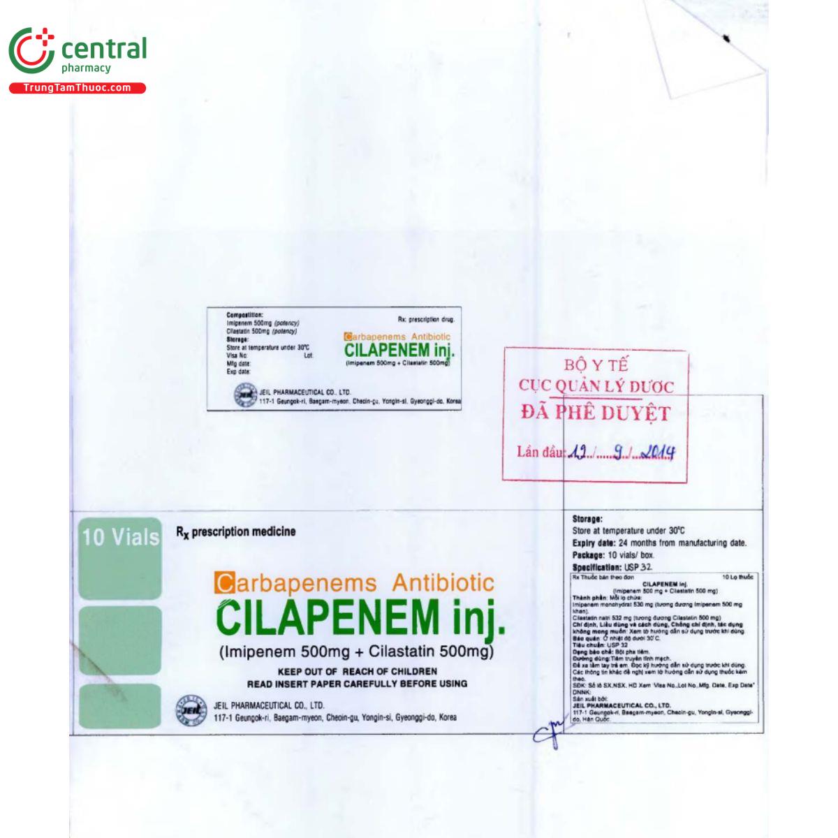 cilapenem injection 3 M5666