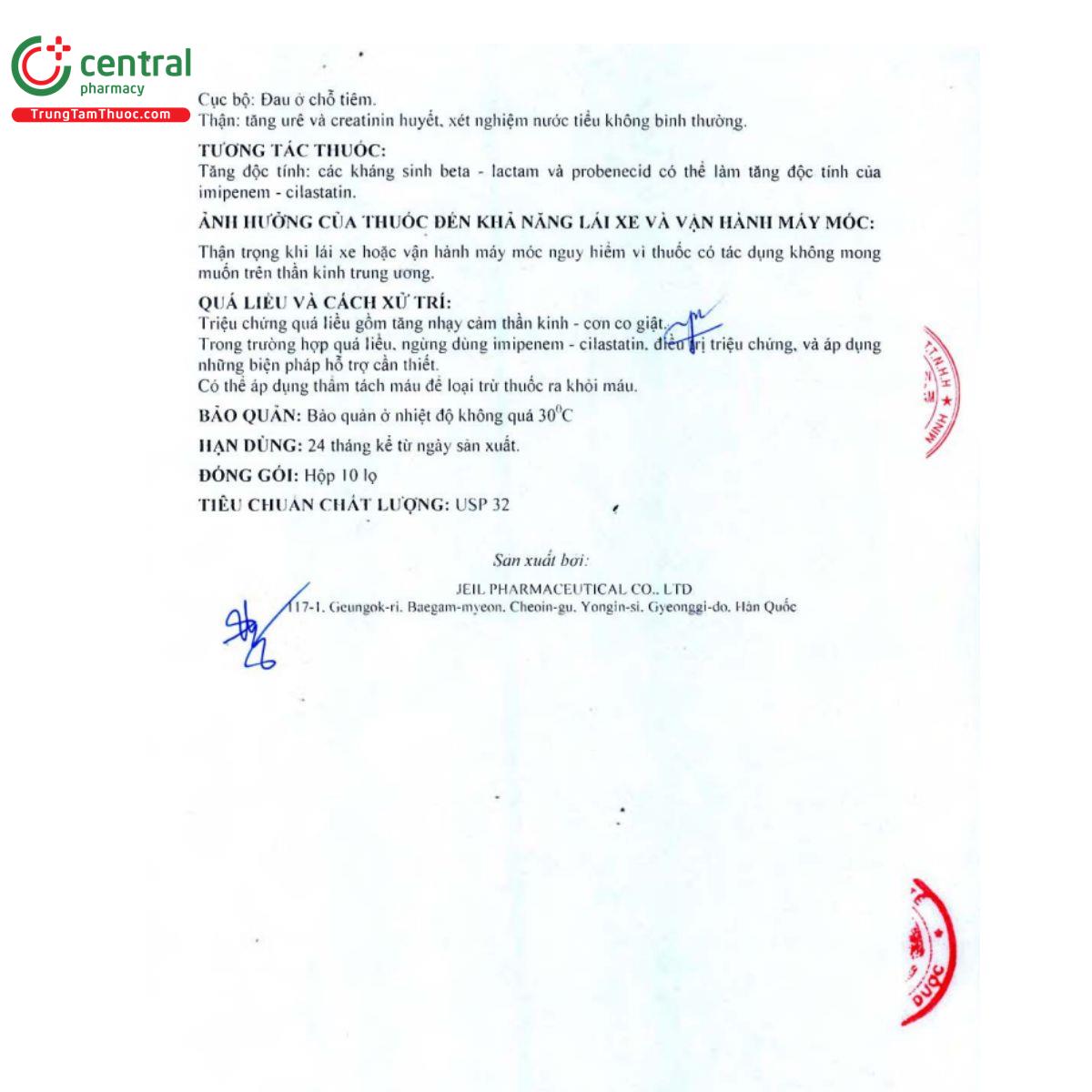 cilapenem injection 7 I3028