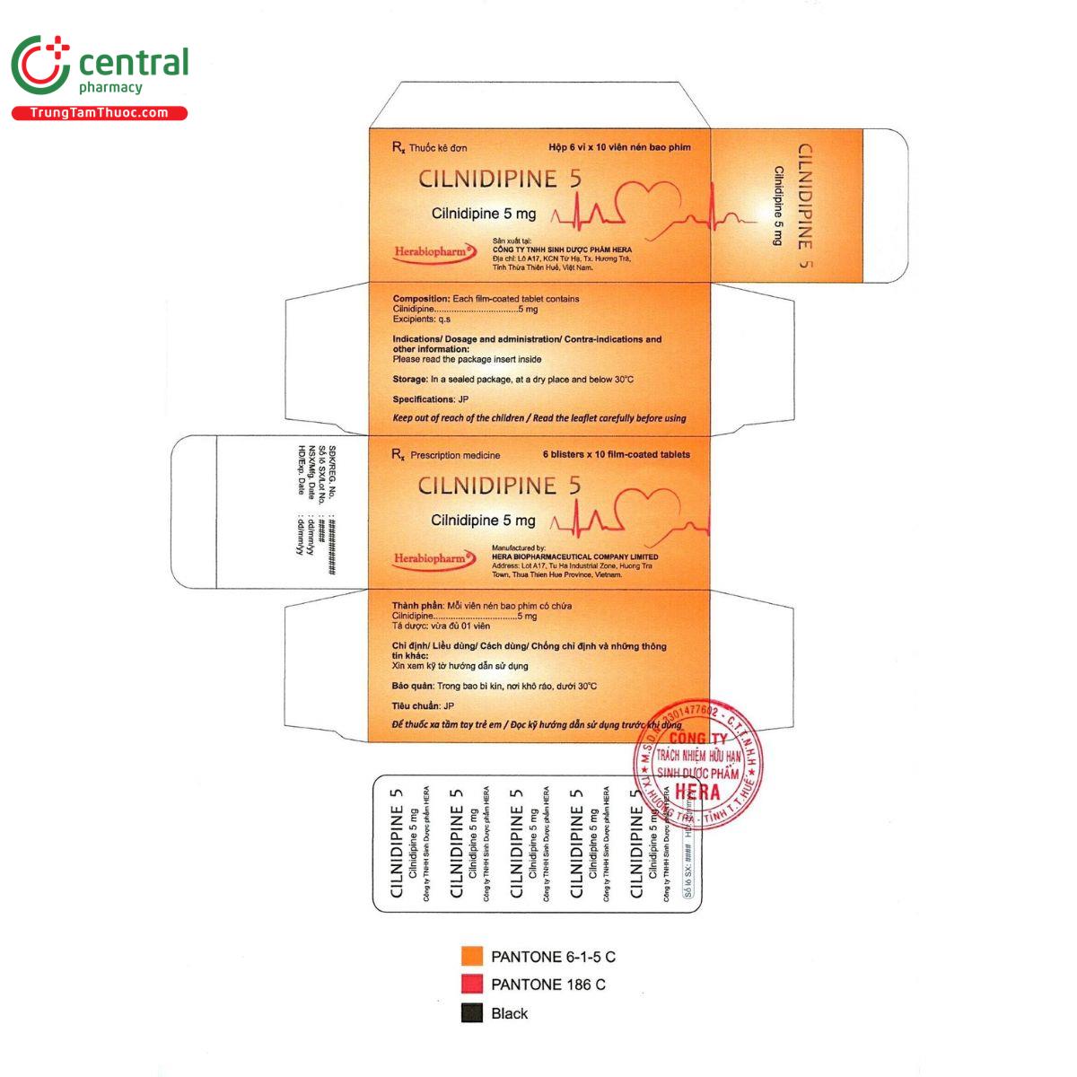 cilnidipine 5 herabiopharm 2 A0287 cilnidipine 5 herabiopharm 2 A0287