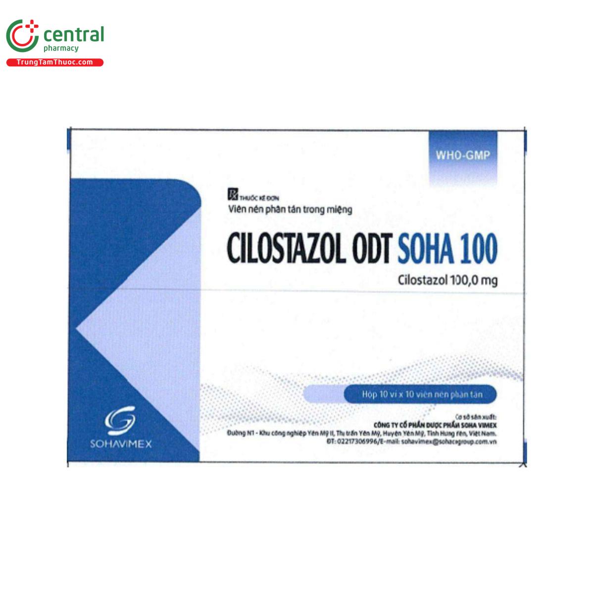cilostazol odt soha 100 1 O5805