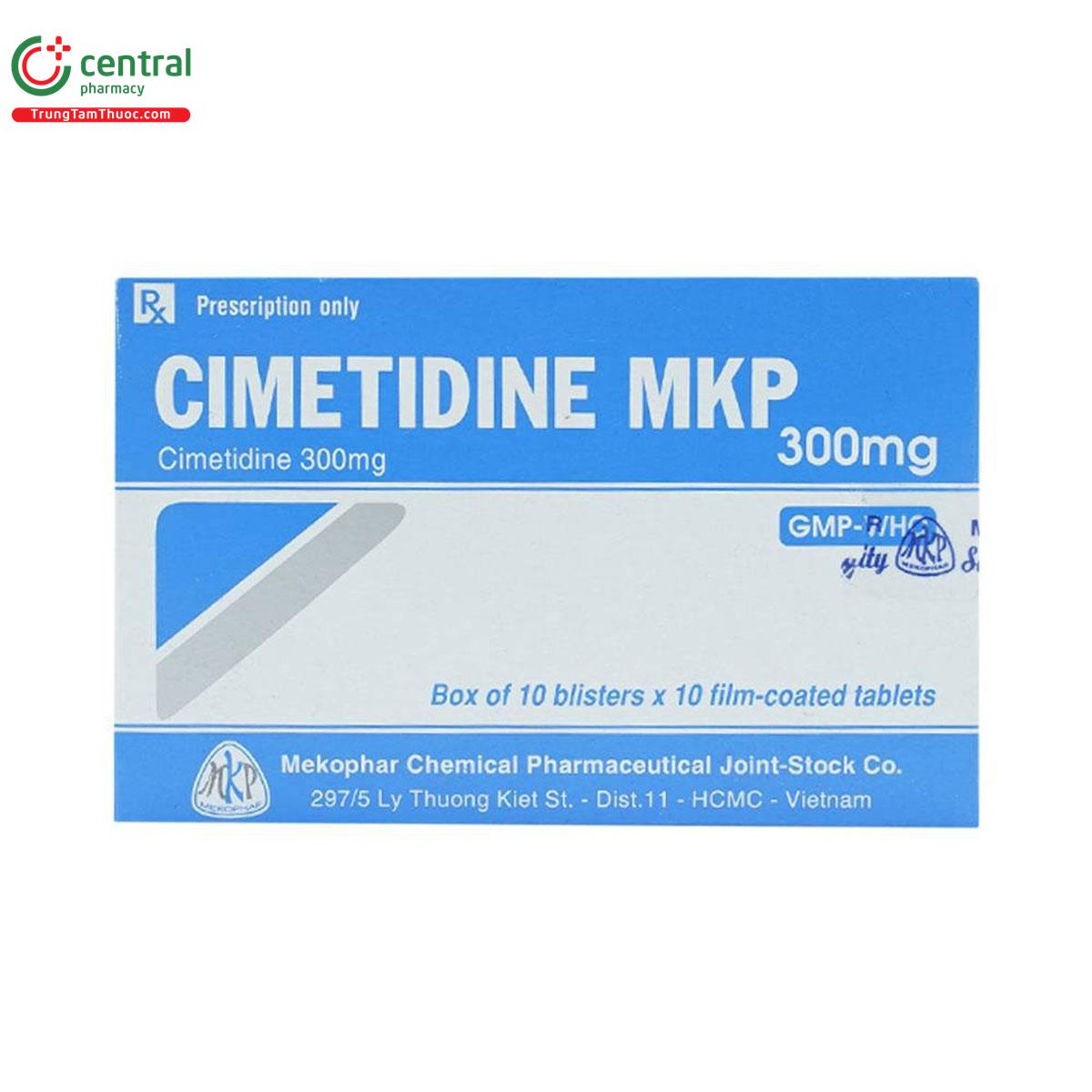 cimetidine mkp 300mg 4 N5850
