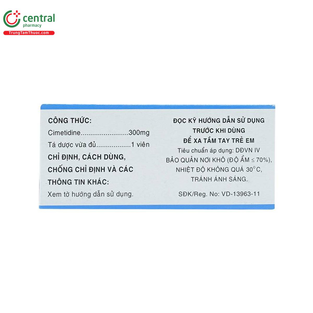 cimetidine mkp 300mg 8 P6654