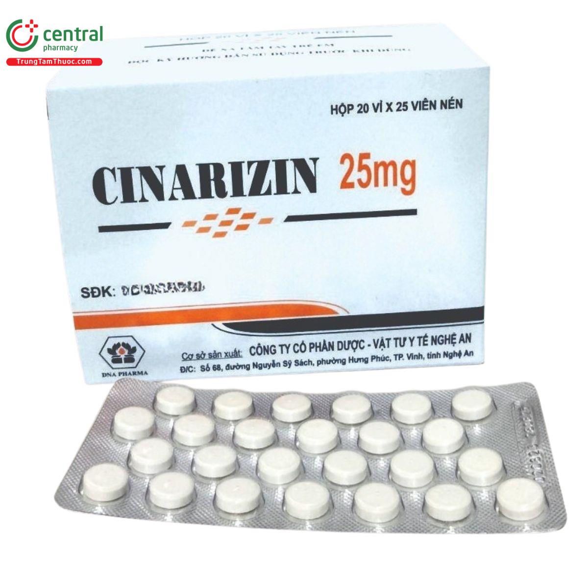 cinarizin 25mg dna pharma V8646 cinarizin 25mg dna pharma V8646