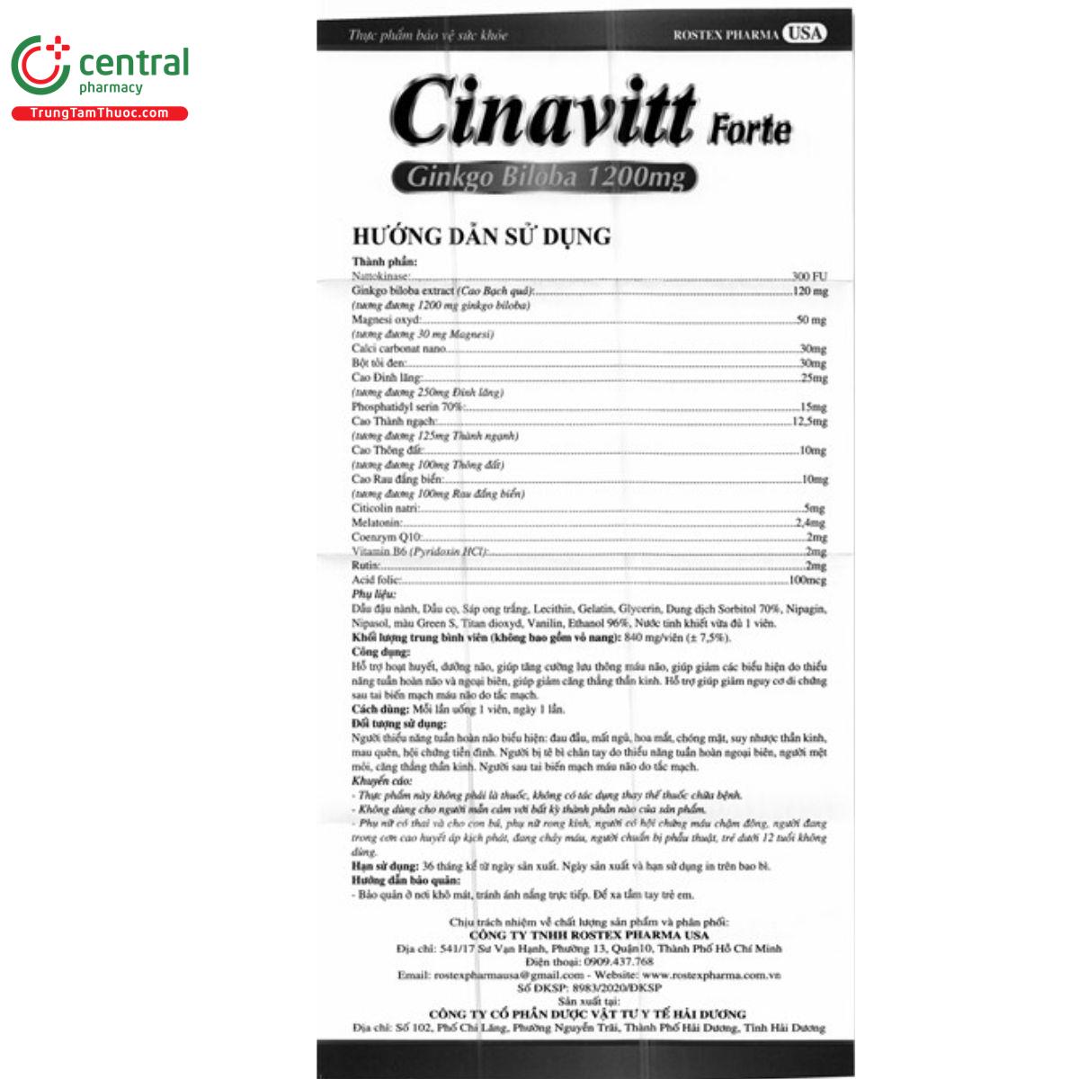 cinavitt forte 10 C1602