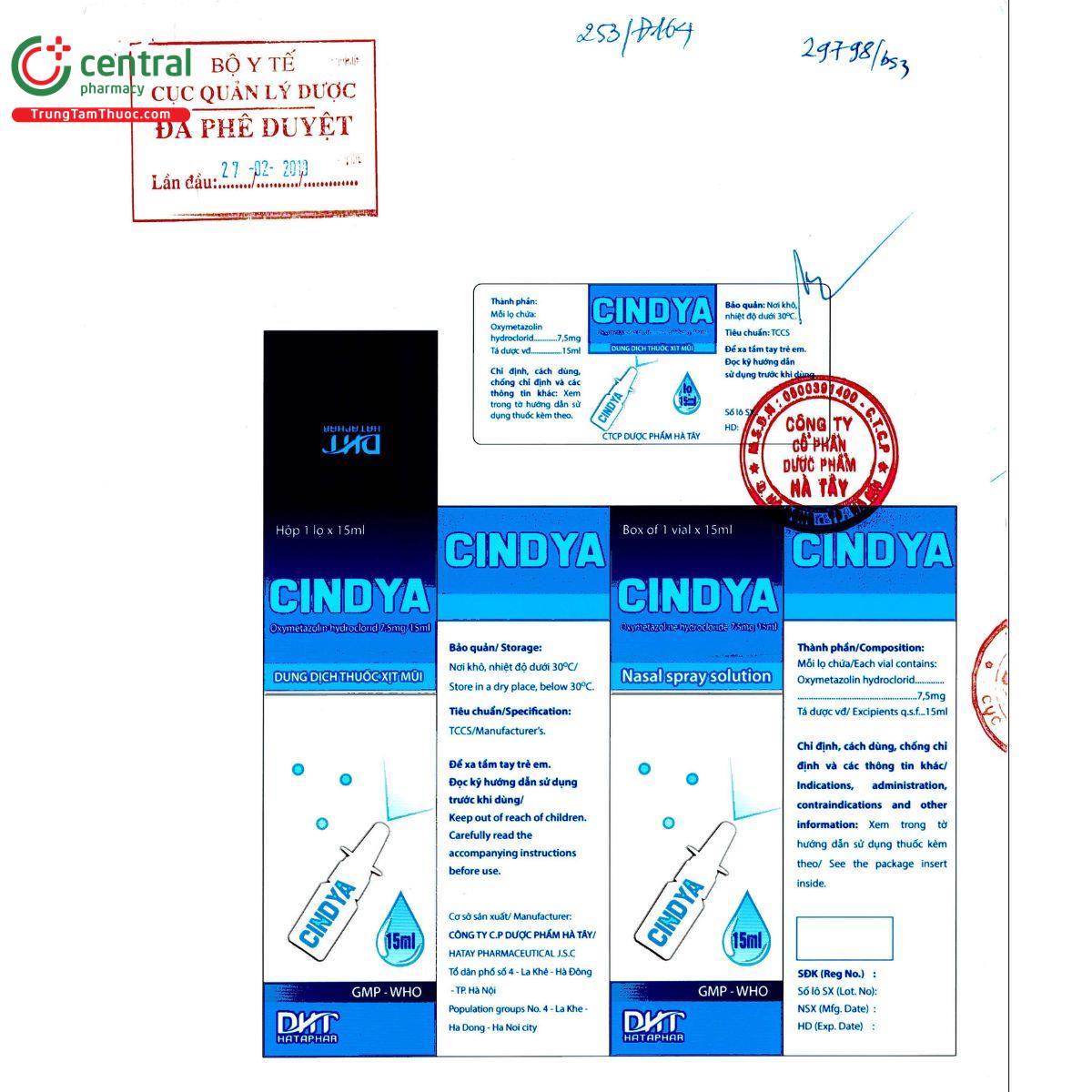 cindya 7 5mg 2 K4635