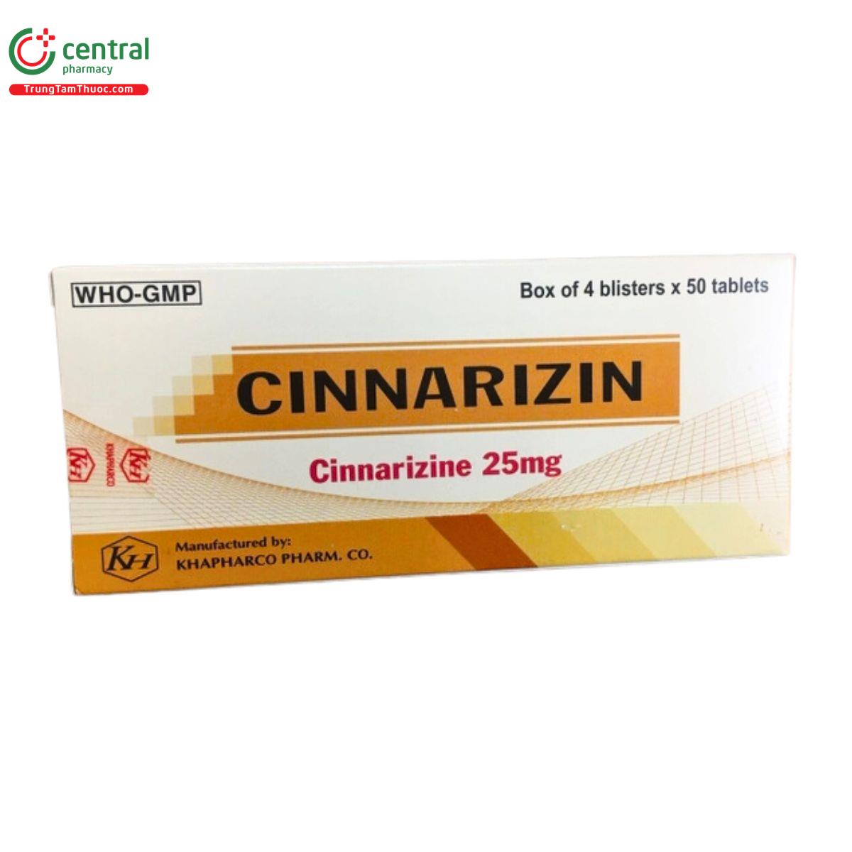 cinnarizin 25mg khapharco 3 L4777