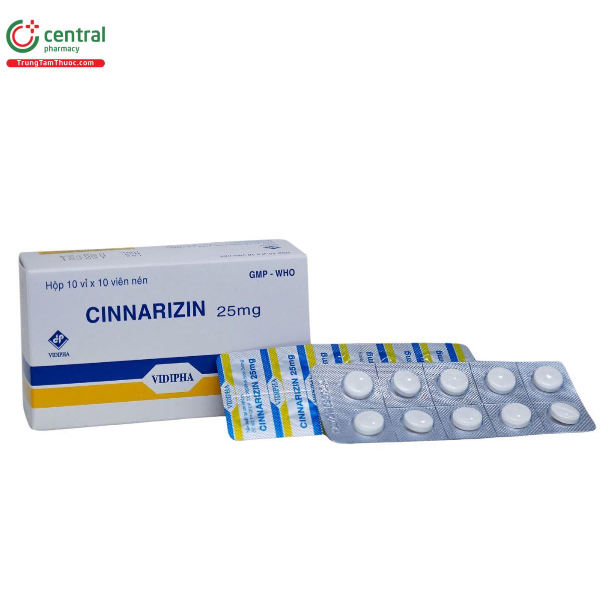 cinnarizin vidipha 25mg 2 V8608