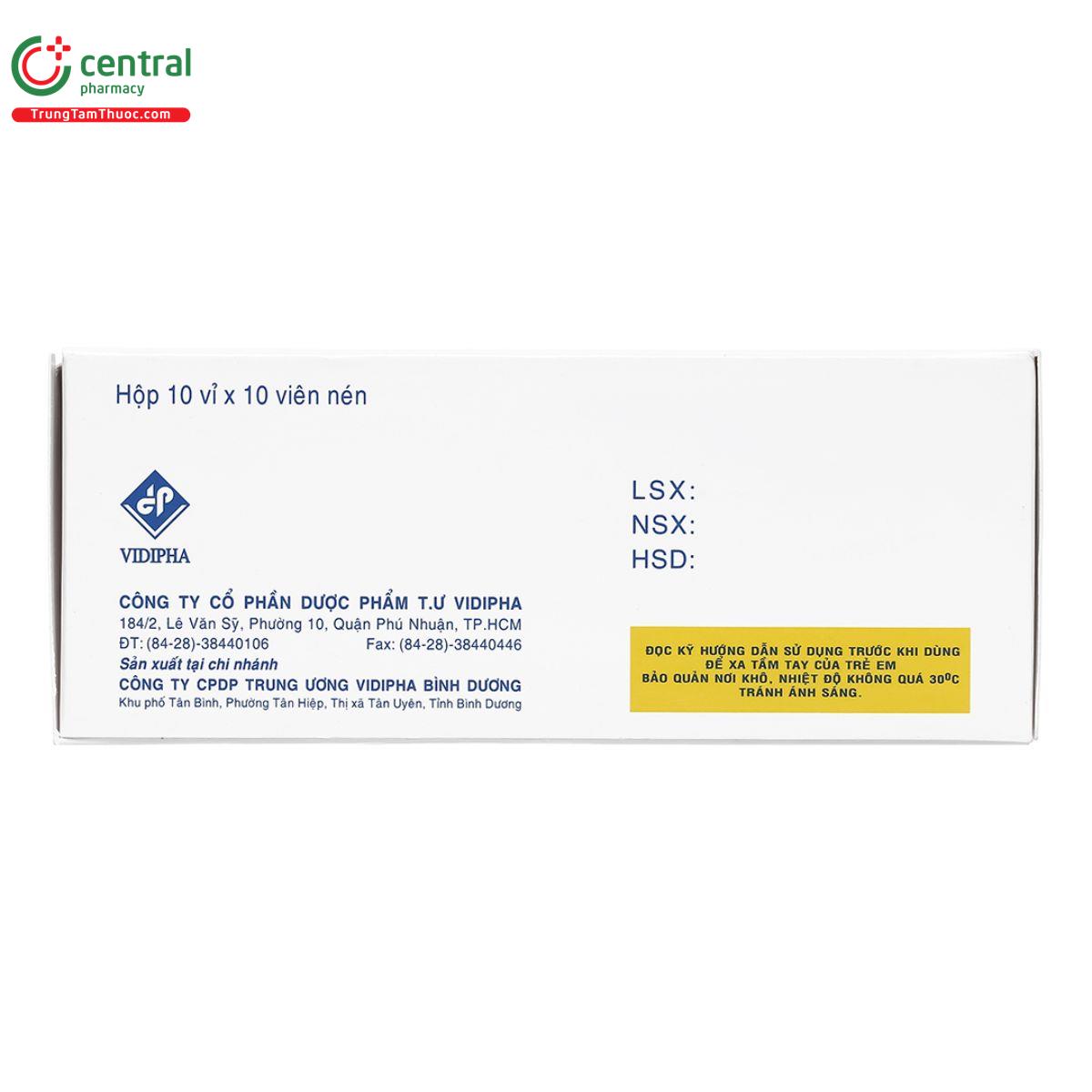 cinnarizin vidipha 25mg 6 N5555