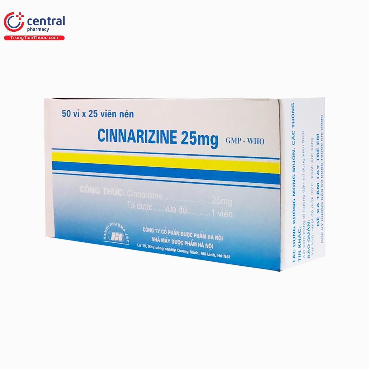 cinnarizine 25mg 92 K4623