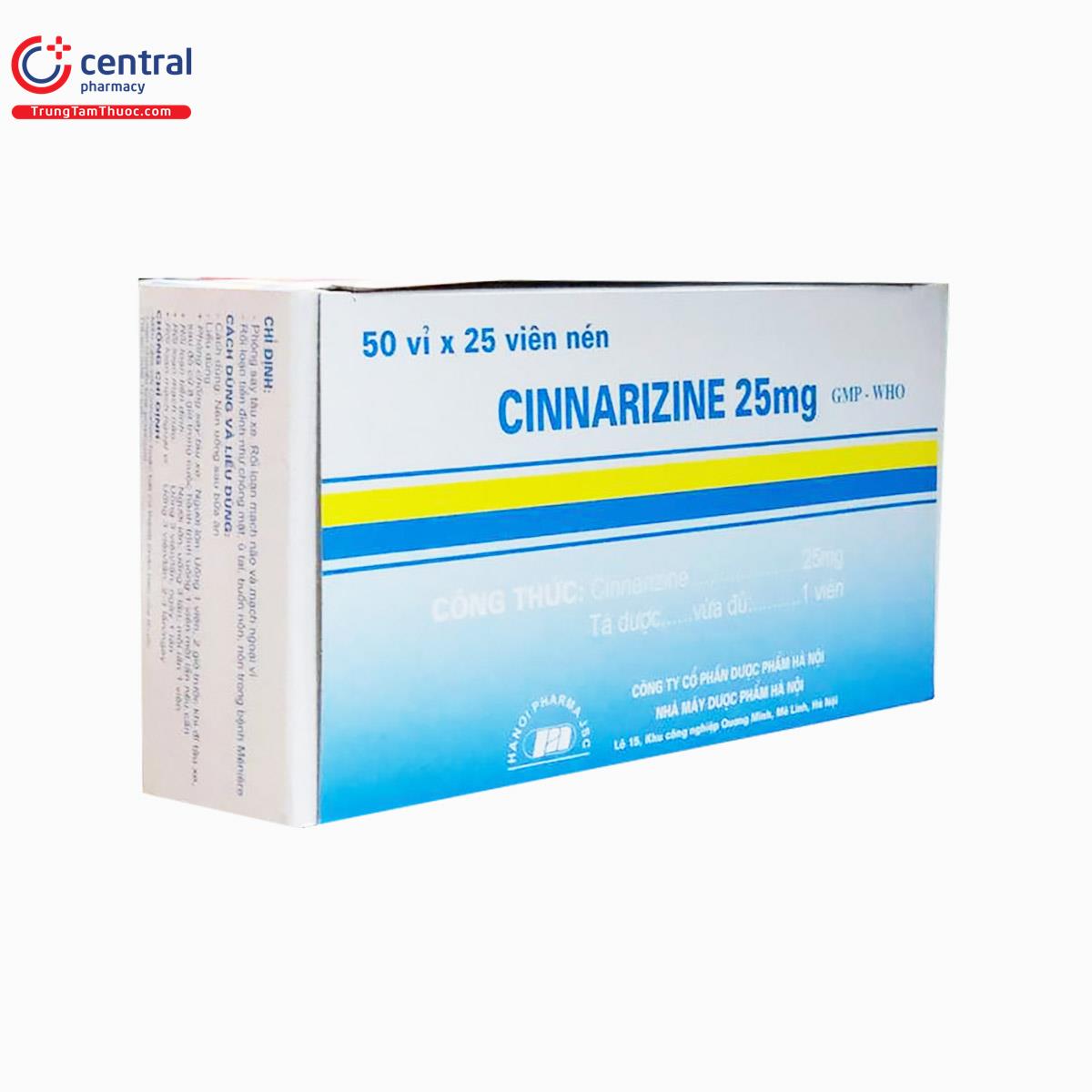 cinnarizine 25mg 93 F2163