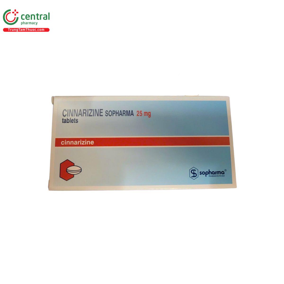 cinnarizine sopharma 25mg tablet 3 G2704