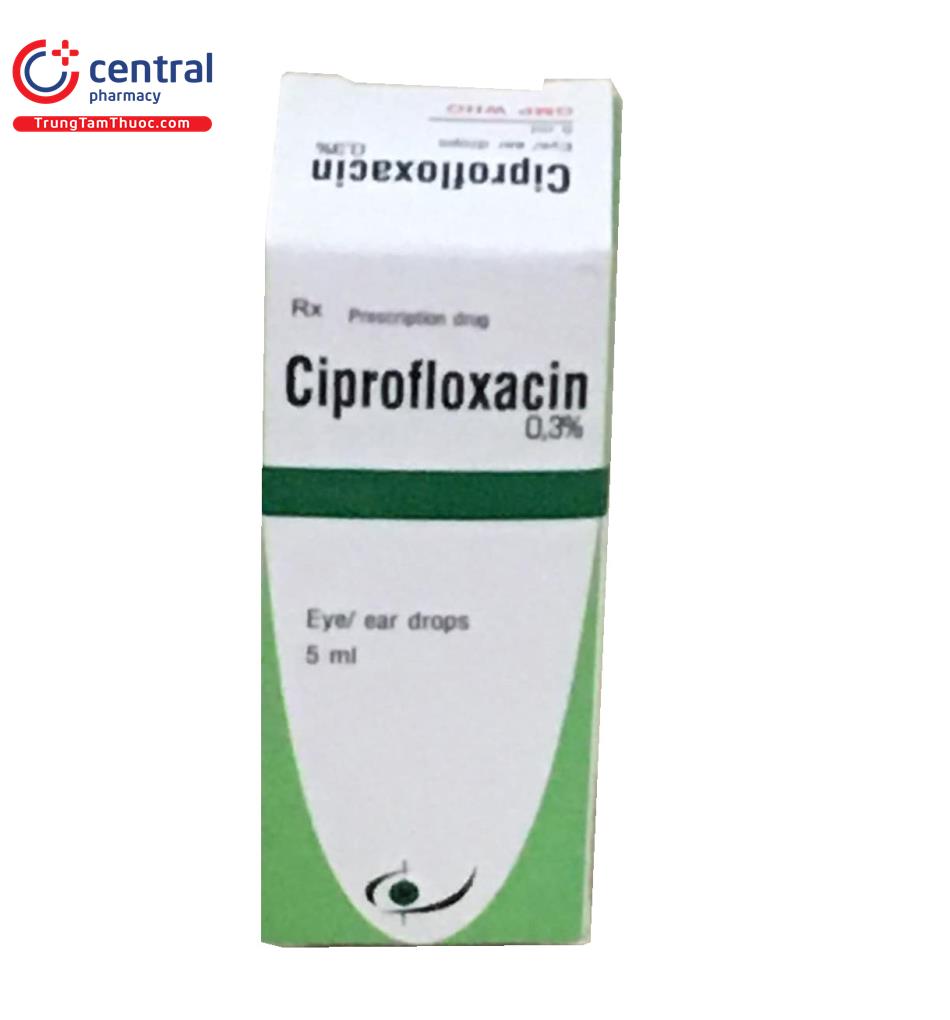 ciprofloxacin 03 5ml bidiphar 03 B0460