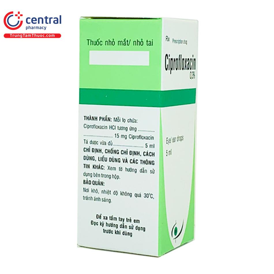 ciprofloxacin 03 5ml bidiphar4 N5477