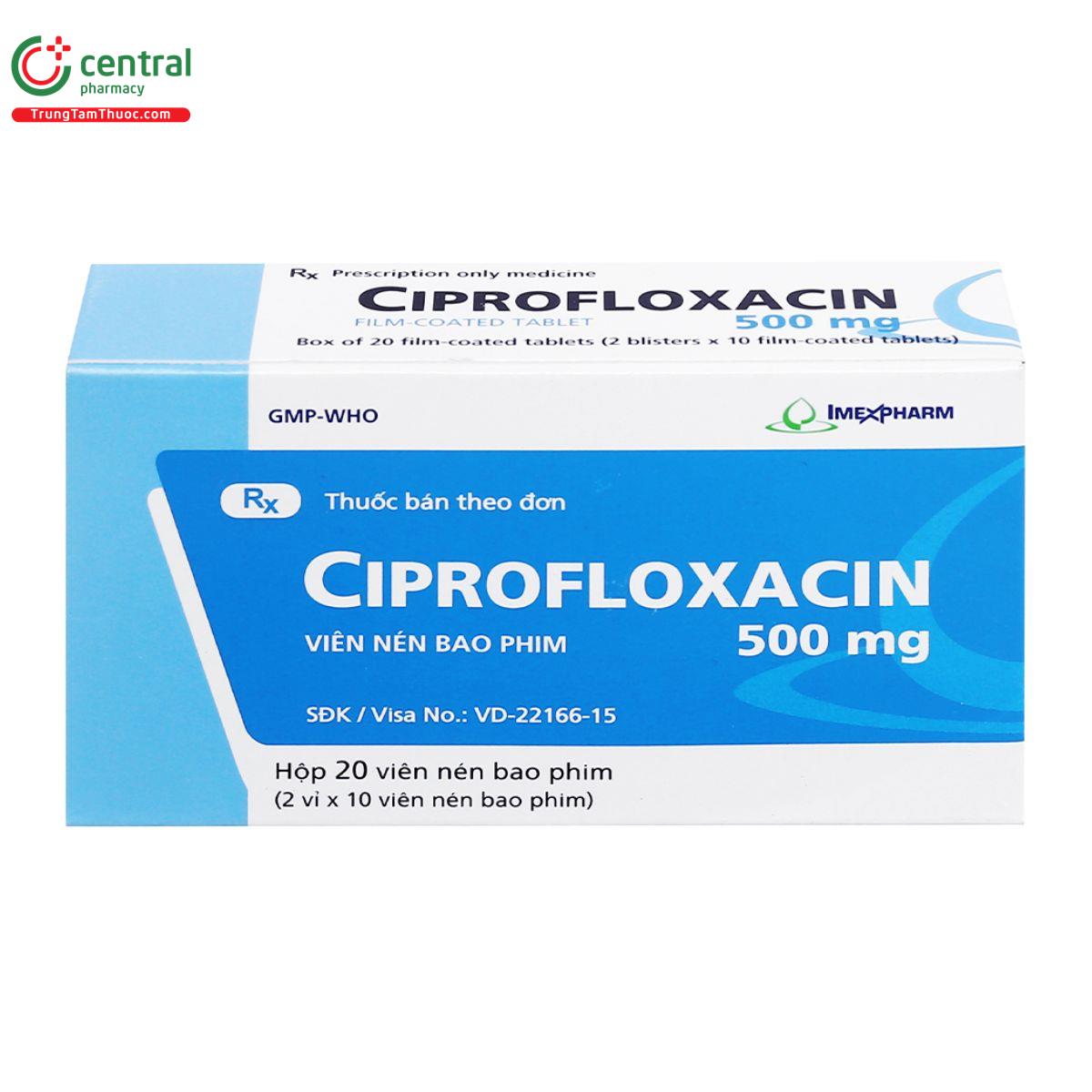 ciprofloxacin 500mg imexpharm 3 L4354