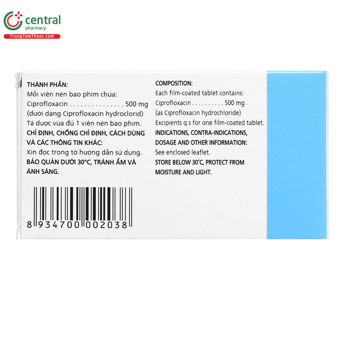 ciprofloxacin 500mg imexpharm 6 I3684