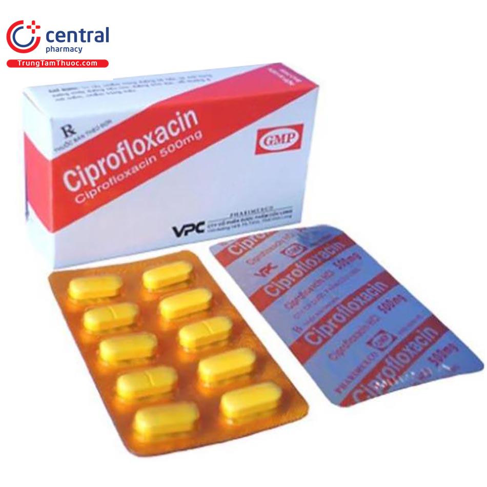 ciprofloxacin 500mg pharimexco J4868