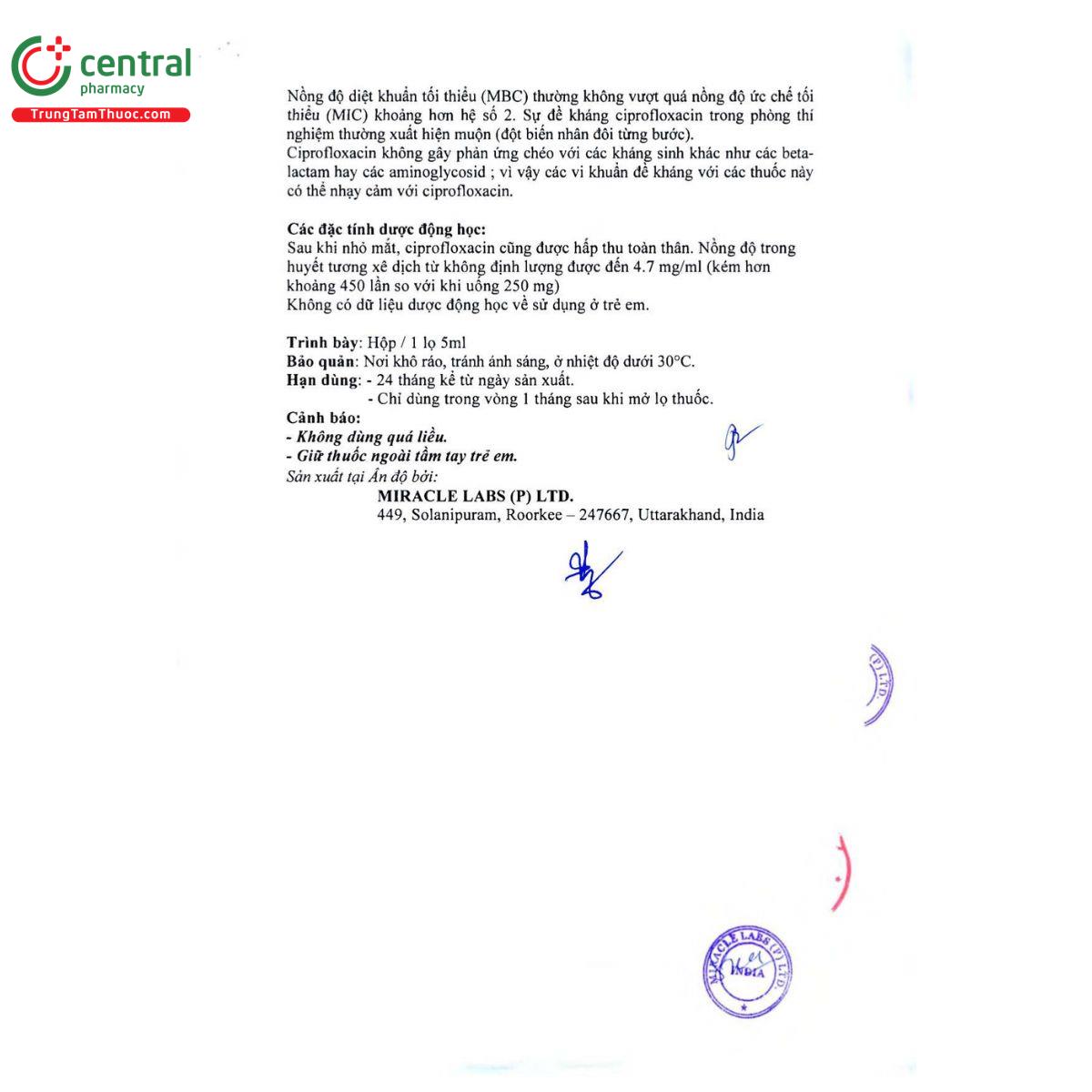cipromir 5ml 10 G2733 cipromir 5ml 10 G2733