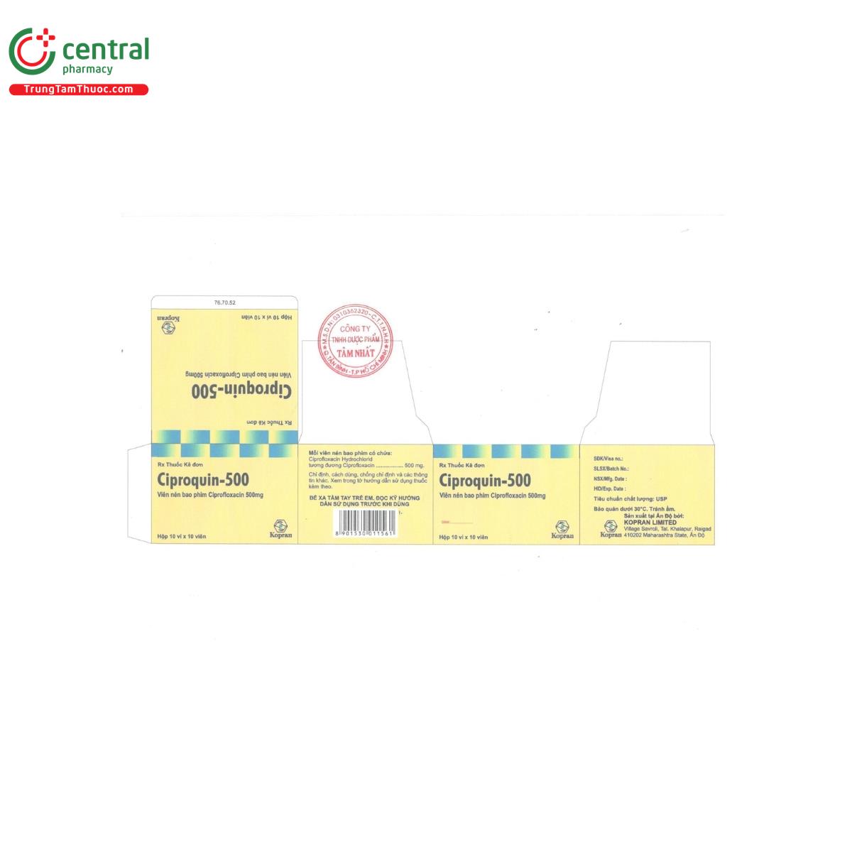 ciproquin 500mg 2 O5684