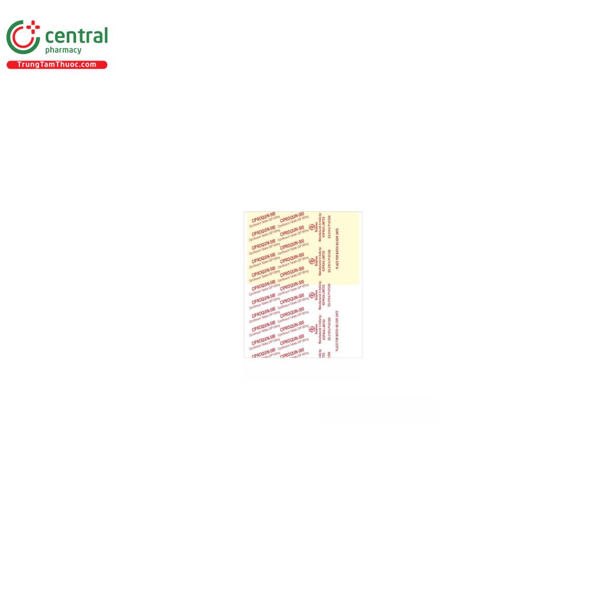 ciproquin 500mg 5 Q6861