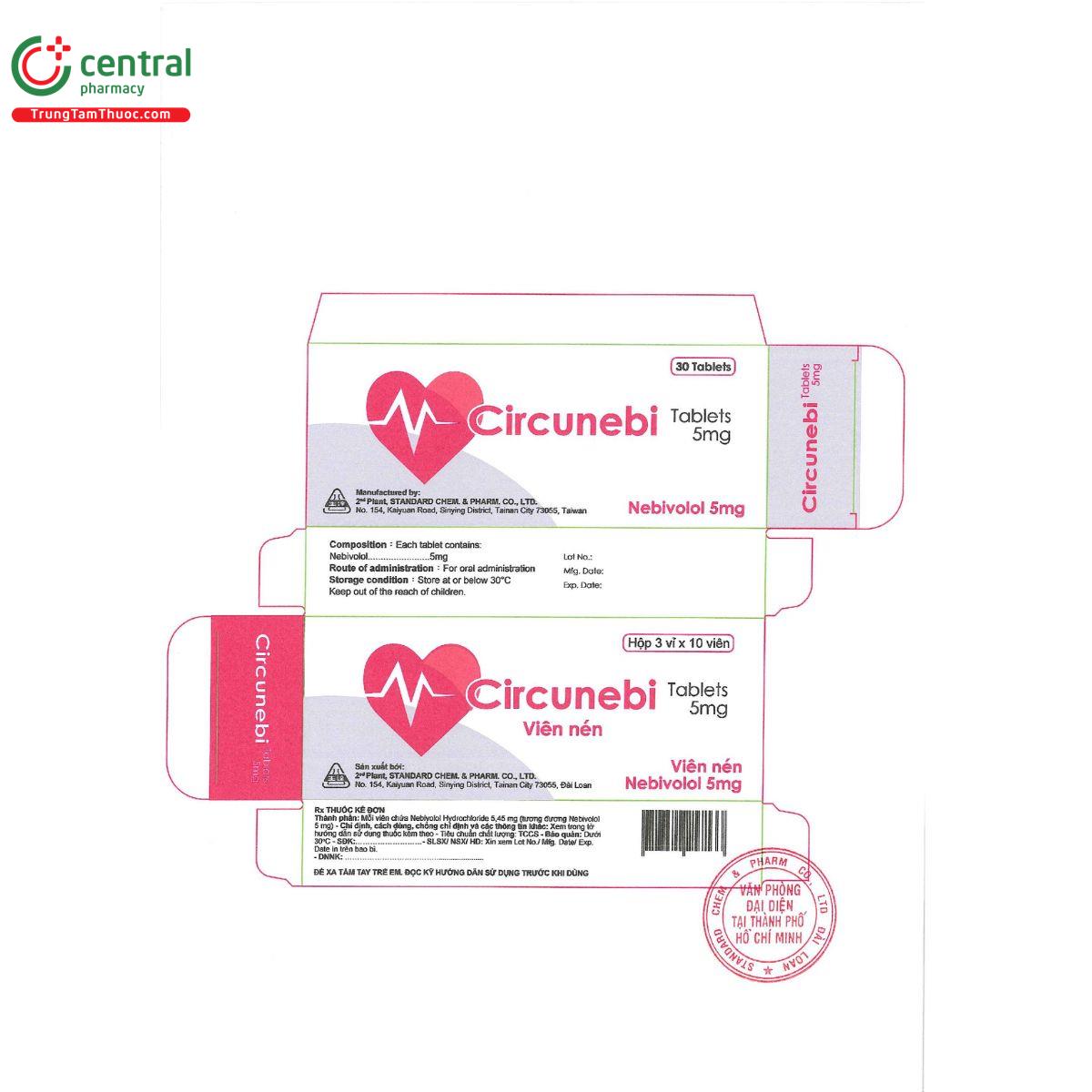 circunebi tablets 5mg 3 C0211
