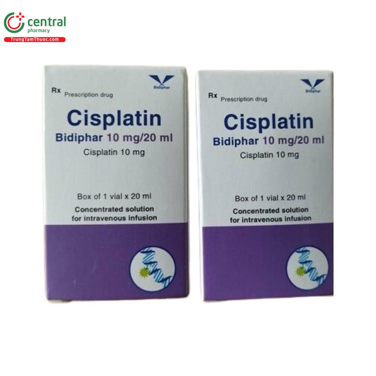 cisplatin bidiphar 10ml20ml 3 G2033