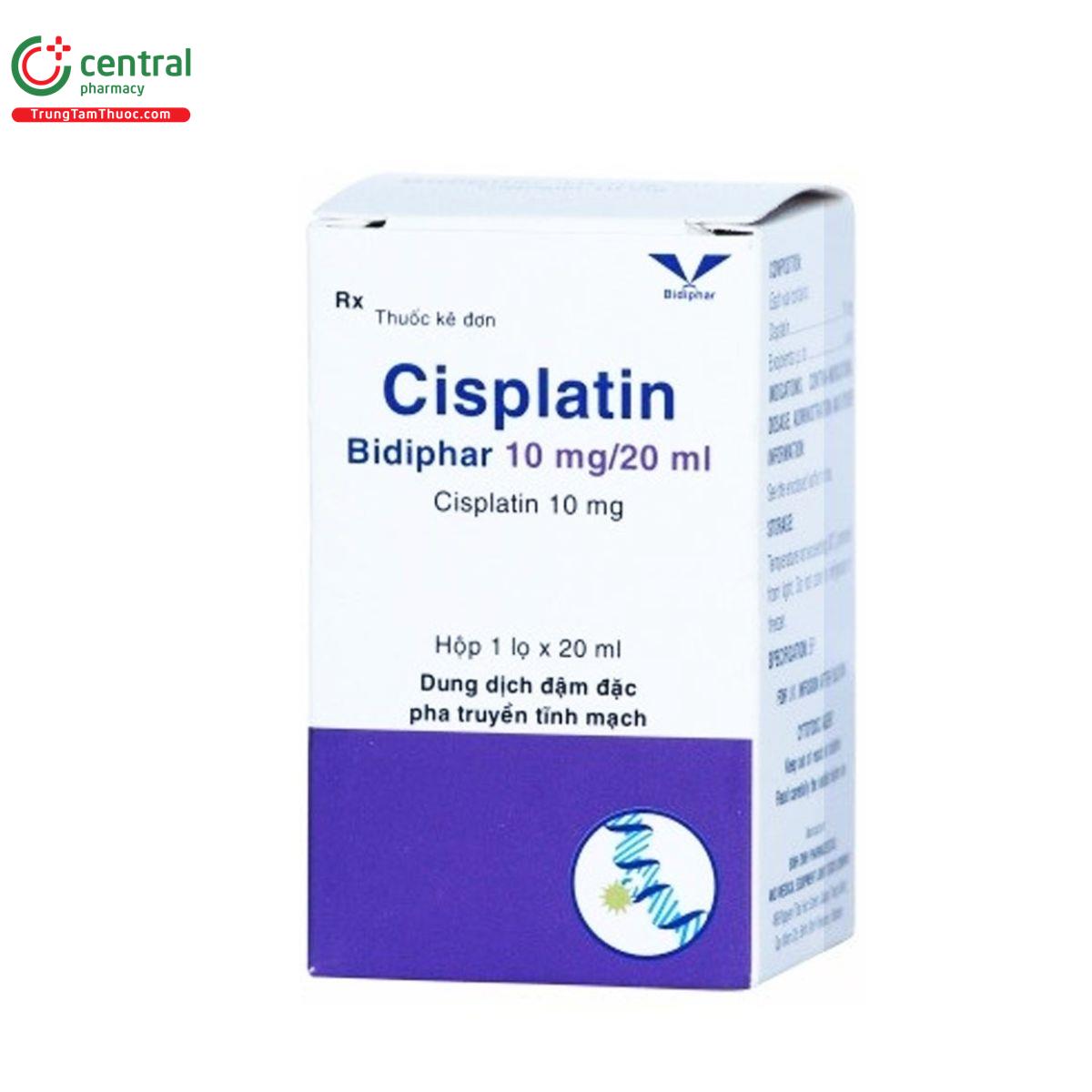 cisplatin bidiphar 10ml20ml 5 U8417