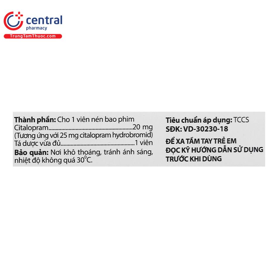 citalopram 10mg danapha 6 B0575