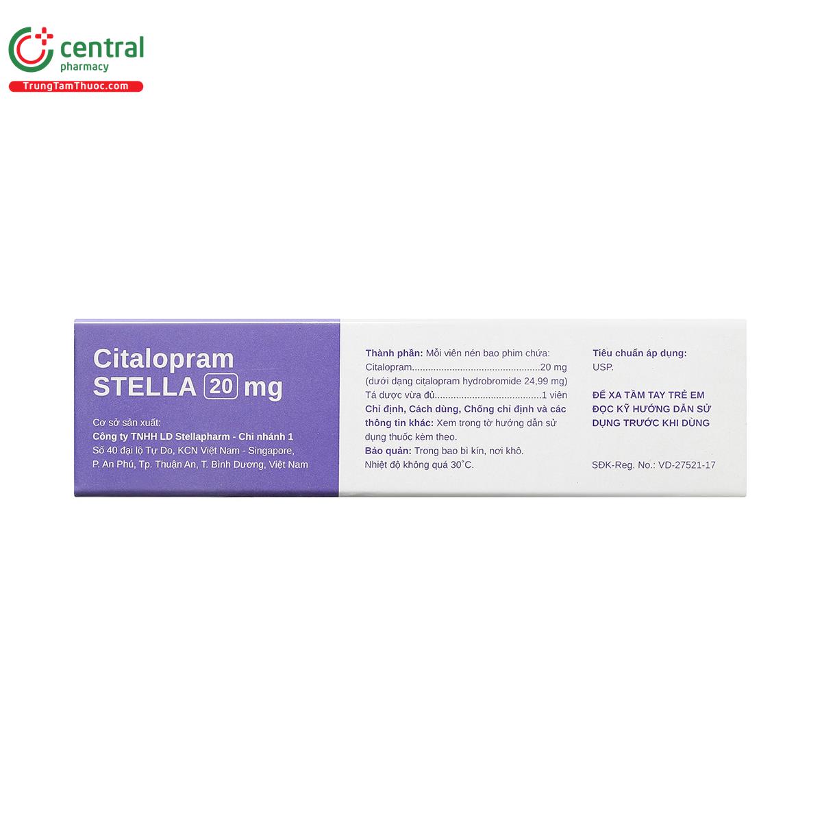 citalopram stella 20mg 5 G2778