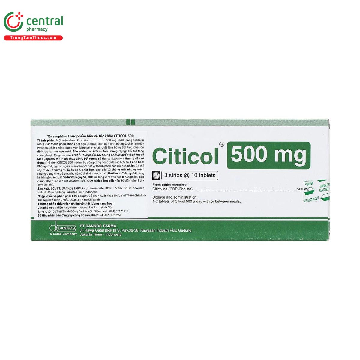 citicol 500mg 3 F2872 citicol 500mg 3 F2872