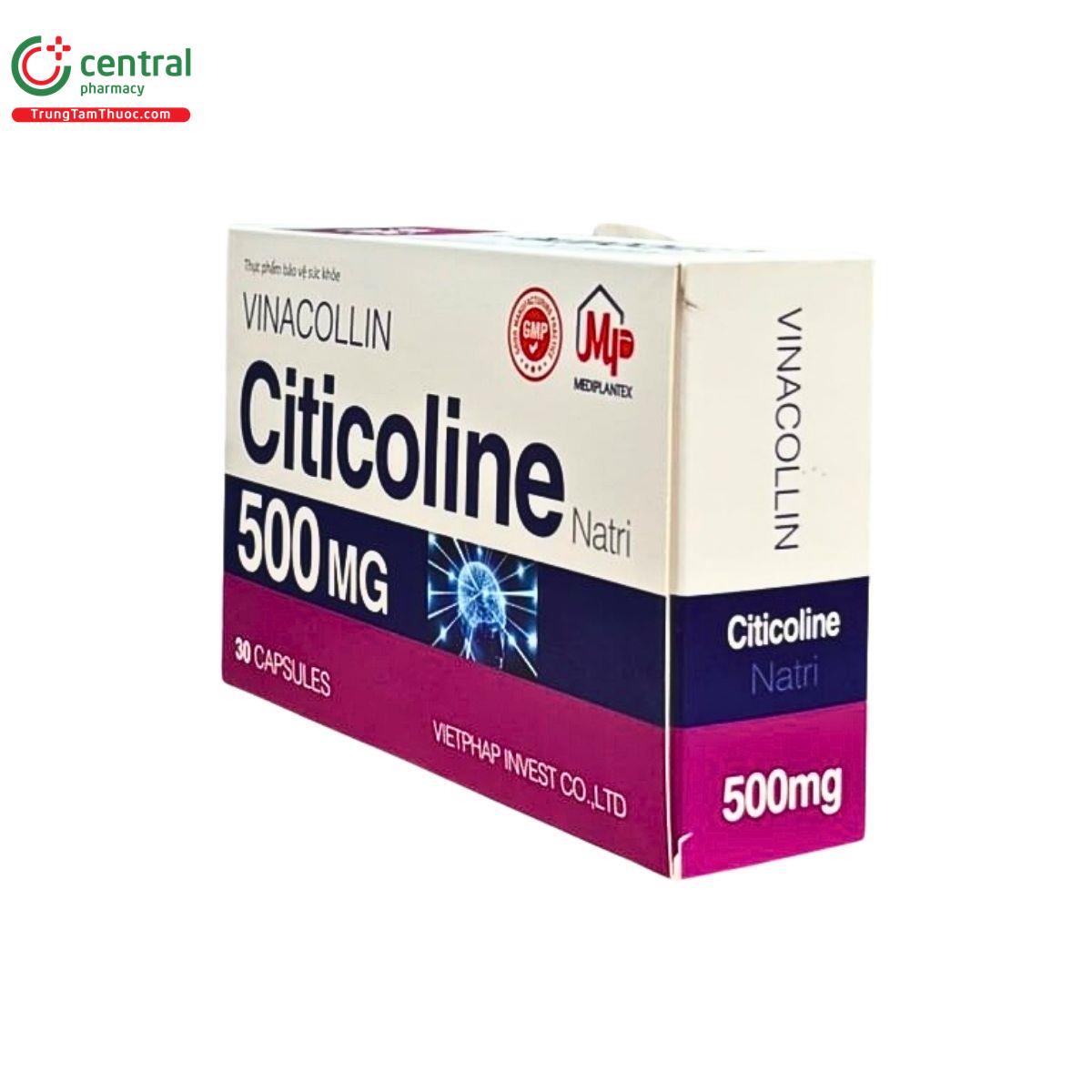 citicoline vinacollin 500mg 30 vien 2 K4745