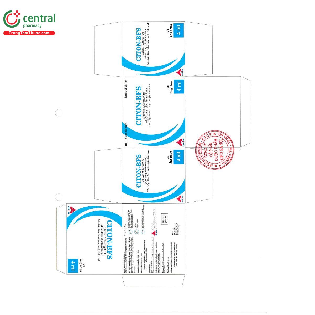 citon bfs 1000mg 4ml 3 T8815 citon bfs 1000mg 4ml 3 T8815