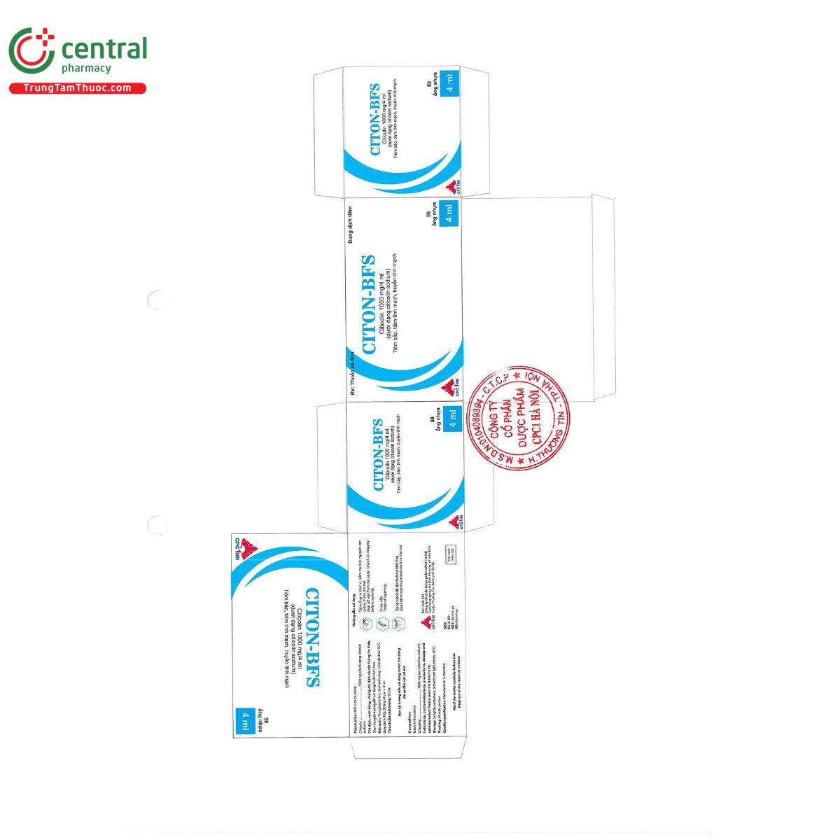 citon bfs 1000mg 4ml 4 Q6233 citon bfs 1000mg 4ml 4 Q6233