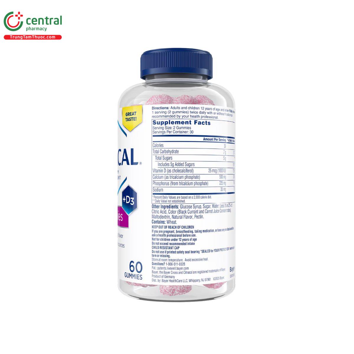 citracal gummies d3 2 F2764