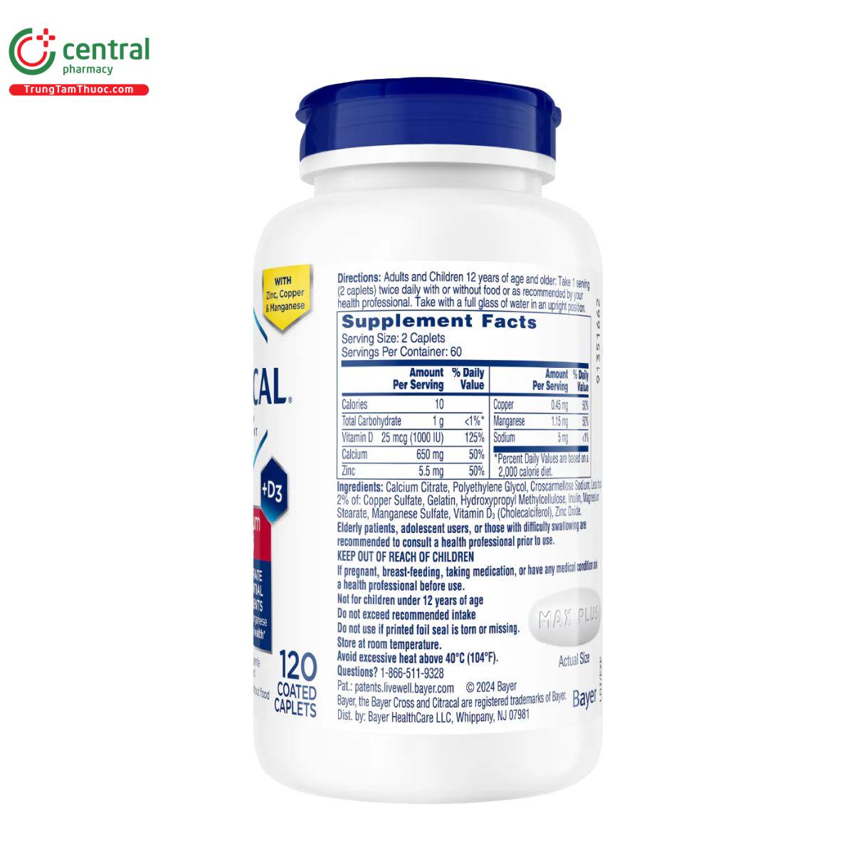 citracal maximum plus 3 C1032