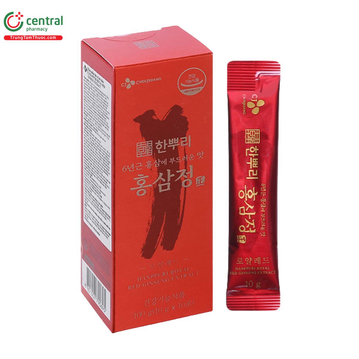 cj hanppuri korea royal red ginseng extract 2 O6085